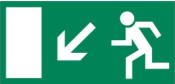 Rettungsschilder, Fluchtwegschilder, Fluchtweg, Fluchtwegbeschilderung