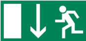 Rettungsschilder, Fluchtwegschilder, Fluchtweg, Fluchtwegbeschilderung