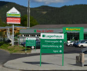 Gesamtlösung für eine Außenbeschriftung