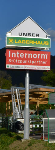  Straßenturm, Werbeturm